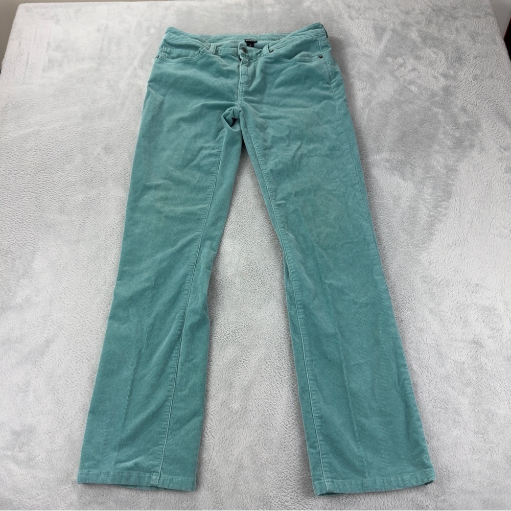 Patagonia Women's Sz 32x31 Blue Corduroy Pants Flared 55060 Style Number w/Flaws
